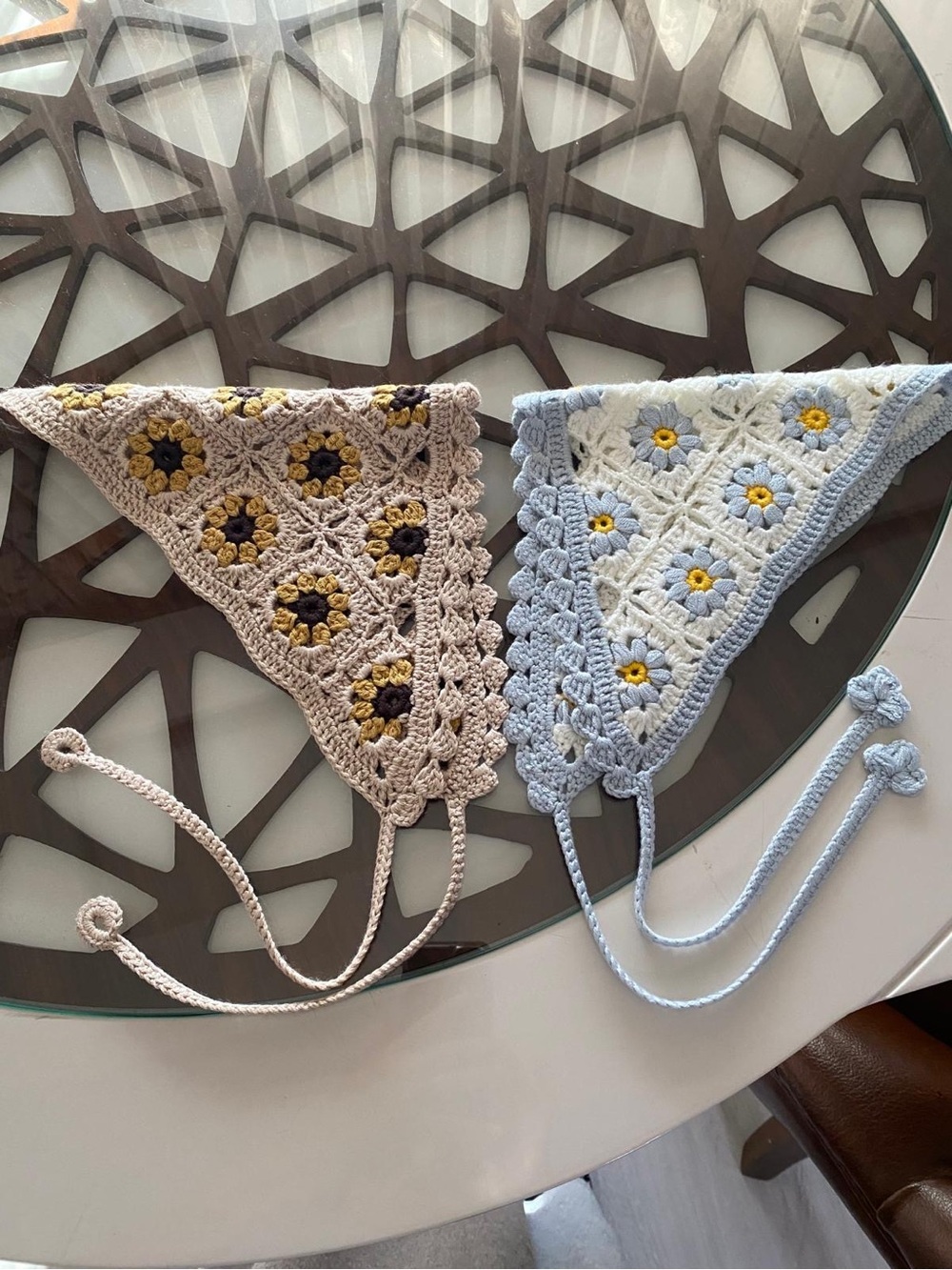 Handmade Crochet Bandana/Headscarf